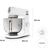 Kenwood KMX750AW, Foodprocessor Hvid