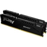 Kingston FURY FURY Beast 64GB 5600MT/s DDR5 CL36 DIMM (sæt med 2) Black EXPO, Hukommelse Sort, 64 GB, 2 x 32 GB, DDR5, 288-pin DIMM