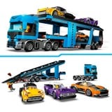 LEGO Biltransport med sportsvogne, Bygge legetøj Byggesæt, 7 År, Plast, 998 stk, 1,58 kg