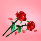 LEGO Botanicals Roser, Bygge legetøj Byggesæt, 8 År, Plast, 120 stk, 161 g