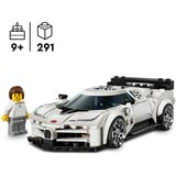 LEGO Bugatti Centodieci-hypersportsvogn, Bygge legetøj Byggesæt, 9 År, Plast, 291 stk, 338 g