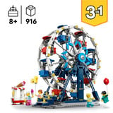 LEGO Creator 3-i-1 Legendarisk pariserhjul, Bygge legetøj 