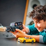 LEGO Speed Champions Mercedes-AMG G 63 og Mercedes-AMG SL 63, Bygge legetøj Byggesæt, 10 År, Plast, 808 stk, 916 g