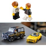 LEGO Speed Champions Mercedes-AMG G 63 og Mercedes-AMG SL 63, Bygge legetøj Byggesæt, 10 År, Plast, 808 stk, 916 g