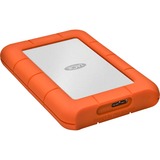 LaCie Rugged Mini ekstern harddisk 1000 GB Orange, Sølv Sølv/Orange, 1000 GB, 2.5", 3.2 Gen 1 (3.1 Gen 1), 5400 rpm, Orange, Sølv