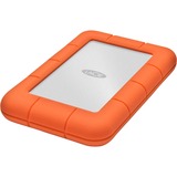 LaCie Rugged Mini ekstern harddisk 1000 GB Orange, Sølv Sølv/Orange, 1000 GB, 2.5", 3.2 Gen 1 (3.1 Gen 1), 5400 rpm, Orange, Sølv