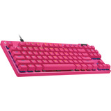 Logitech G Pro X TKL Rapid, Gaming-tastatur Pink, DE-layout