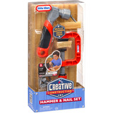 MGA Entertainment Little Tikes Creative Construction - Hammer- og søm-sæt, Børne værktøj 