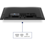 Philips 24E1N1100A, LED-skærm Sort