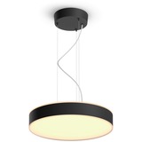 Philips Hue Enrave pendel, LED lys Sort, Philips Hue White ambiance Enrave pendel, Intelligent affjedringslys, Bluetooth, Sort, LED, Metal, Ikke-udskiftelig pære(r)