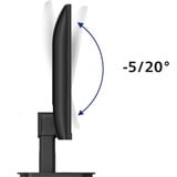 Philips LED-skærm Sort