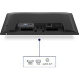 Philips LED-skærm Sort