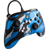 PowerA Enhanced Wired Camouflage USB Gamepad Xbox Series S, Xbox Series X camouflage/Blå, Gamepad, Xbox Series S, Xbox Series X, Knappen Del, Ledningsført, USB, Micro-USB B