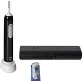 Procter & Gamble Pro 1 Cross Action Voksen Roterende, pulserende tandbørste Sort, El-tandbørste Sort, Voksen, Roterende, pulserende tandbørste, Daglig pleje, Sensitiv, Blegning, Sort, 4 x 30 sek., Black Onyx