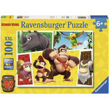 Ravensburger Børnepuslespil Nintendo Super Mario - Aberne er løse! 