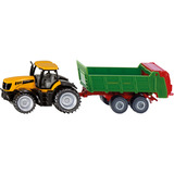 SIKU BLISTER JCB med Strautmann universalspreder, Model køretøj 