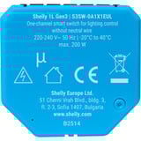Shelly Relay cyan