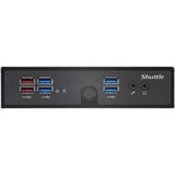 Shuttle DS50U5 PC barebone 1,3L størrelse PC Sort i5-1335U Sort, 1,3L størrelse PC, Mini PC barebone, DDR5-SDRAM, PCI Express, Serial ATA III, Ethernet LAN, 90 W