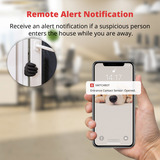 SwitchBot Kontaktsensor til dør- og vindueskontakt, Åbningsmelder Hvid