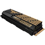 Team Group T-FORCE CARDEA A440 M.2 PCIe 2000 GB PCI Express 4.0, Solid state-drev Sort/Guld, 2000 GB, M.2, 7000 MB/s