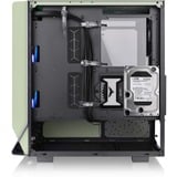 Thermaltake CA-1Y2-00MEWN-00, Towerkabinet lysegrøn