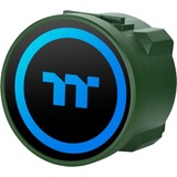 Thermaltake CL-W319-PL12RG-A Computerkølesystem Processor Alt-i-en væskekøler 12 cm Grøn 1 stk, Vandkøling Grøn, Alt-i-en væskekøler, 12 cm, 500 rpm, 2000 rpm, 22,3 dB, Grøn