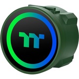 Thermaltake CL-W319-PL12RG-A Computerkølesystem Processor Alt-i-en væskekøler 12 cm Grøn 1 stk, Vandkøling Grøn, Alt-i-en væskekøler, 12 cm, 500 rpm, 2000 rpm, 22,3 dB, Grøn