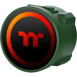 Thermaltake CL-W319-PL12RG-A Computerkølesystem Processor Alt-i-en væskekøler 12 cm Grøn 1 stk, Vandkøling Grøn, Alt-i-en væskekøler, 12 cm, 500 rpm, 2000 rpm, 22,3 dB, Grøn