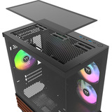Thermaltake View 170 WS ARGB, Towerkabinet Sort/træ