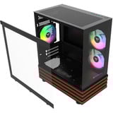 Thermaltake View 170 WS ARGB, Towerkabinet Sort/træ