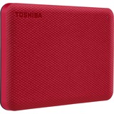 Toshiba Canvio Advance ekstern harddisk 4000 GB Rød Rød, 4000 GB, 2.5", 2.0/3.2 Gen 1 (3.1 Gen 1), Rød