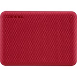 Toshiba Canvio Advance ekstern harddisk 4000 GB Rød Rød, 4000 GB, 2.5", 2.0/3.2 Gen 1 (3.1 Gen 1), Rød