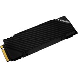 Verbatim Vi7000G 2 TB M.2 PCI Express 4.0 NVMe, Solid state-drev Sort, 2 TB, M.2, 7000 MB/s