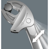 Wera 05020111001, Gaffelnøgle Sølv