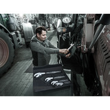 Wera 05020111001, Gaffelnøgle Sølv