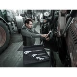 Wera 6004 Joker 6 Sæt 1 - Selvjusterende skruenøglesæt, 6 dele, Gaffelnøgle Sølv