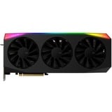 XFX Radeon RX 9070 XT OC Mercury RGB, Grafikkort Sort
