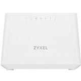 Zyxel DX3301-T0 trådløs router Gigabit Ethernet Dual-band (2,4 GHz / 5 GHz) Hvid Wi-Fi 6 (802.11ax), Dual-band (2,4 GHz / 5 GHz), Ethernet LAN, ADSL, Hvid, Bordplade router