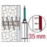 fischer FID II Plus, 570349, Dyvel Hvid