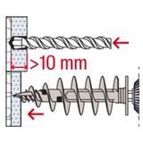 fischer FID II Plus, 570349, Dyvel Hvid