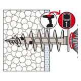 fischer FID II Plus, 570349, Dyvel Hvid