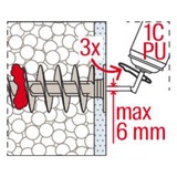 fischer FID II Plus, 570349, Dyvel Hvid