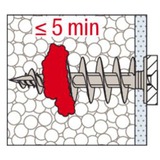 fischer Isoleringsdybel FID II Plus 80mm, Dyvel Hvid