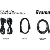 iiyama GB2470HSU-W6, Gaming Skærm hvid (mat)
