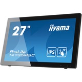 iiyama ProLite T2735MSC-B3 computerskærm 68,6 cm (27") 1920 x 1080 pixel Fuld HD LED Berøringsskærm Sort, LED-skærm Sort, 68,6 cm (27"), 1920 x 1080 pixel, Fuld HD, LED, 5 ms, Sort