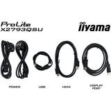 iiyama ProLite X2793QSU-B1, LED-skærm Sort (mat)