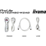 iiyama T2752MSC-W1AG, LED-skærm hvid (mat)