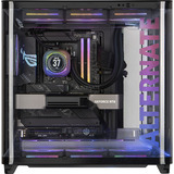 ALTERNATE Gaming-PC • RTX 5080 • AMD Ryzen™ 7 9800X3D • 32 GB RAM, Gaming PC Sort/gennemsigtig