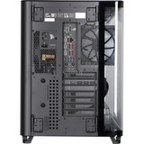ALTERNATE Gaming-PC • RTX 5080 • AMD Ryzen™ 7 9800X3D • 32 GB RAM, Gaming PC Sort/gennemsigtig