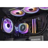 ALTERNATE Gaming-PC • RTX 5080 • AMD Ryzen™ 7 9800X3D • 32 GB RAM, Gaming PC Sort/gennemsigtig
